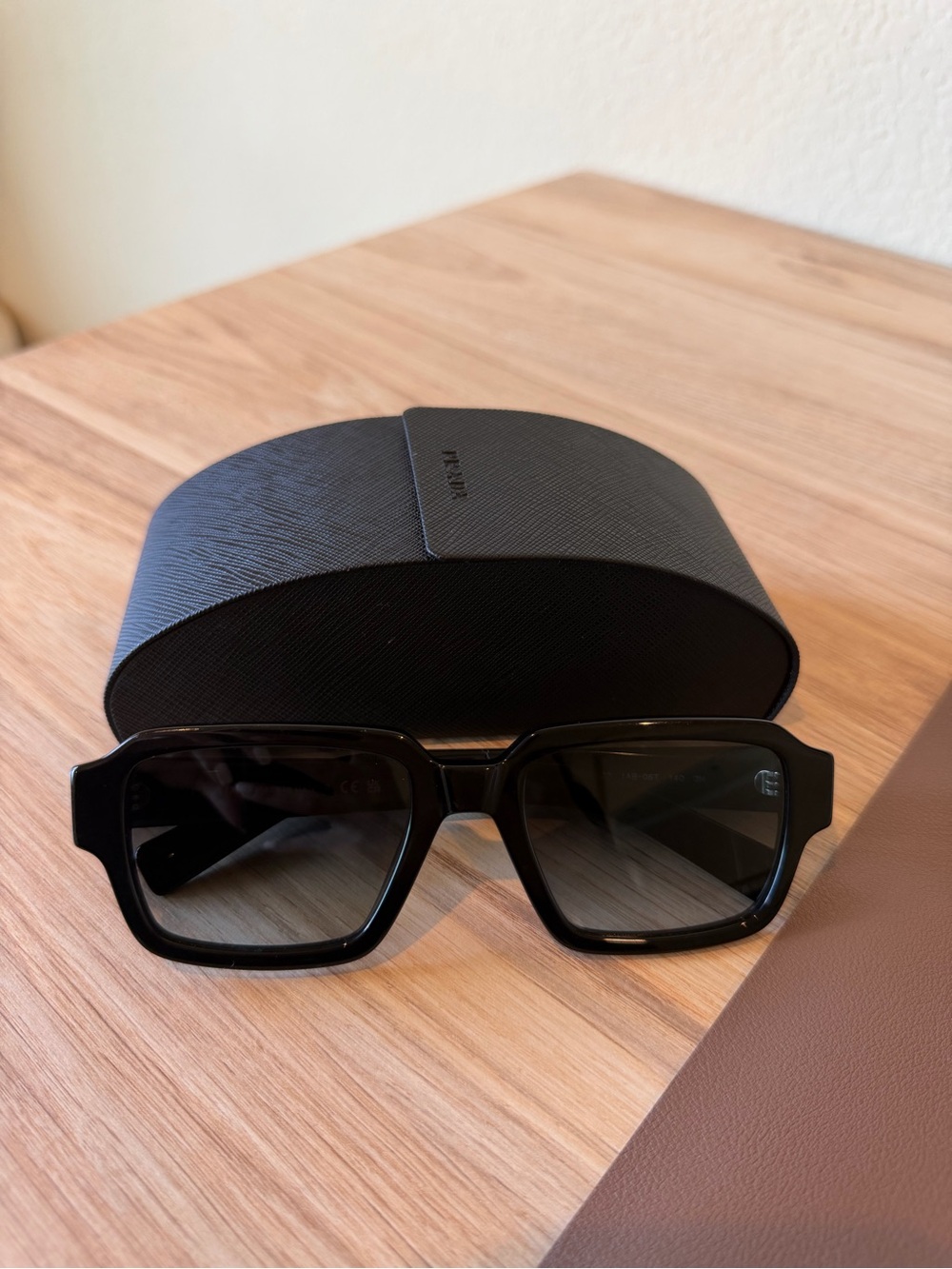 PRADA PR 02ZS Men’s Square Sunglasses (With Case)